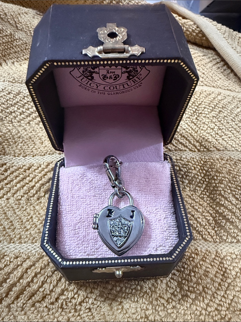 Juicy Couture silver locket